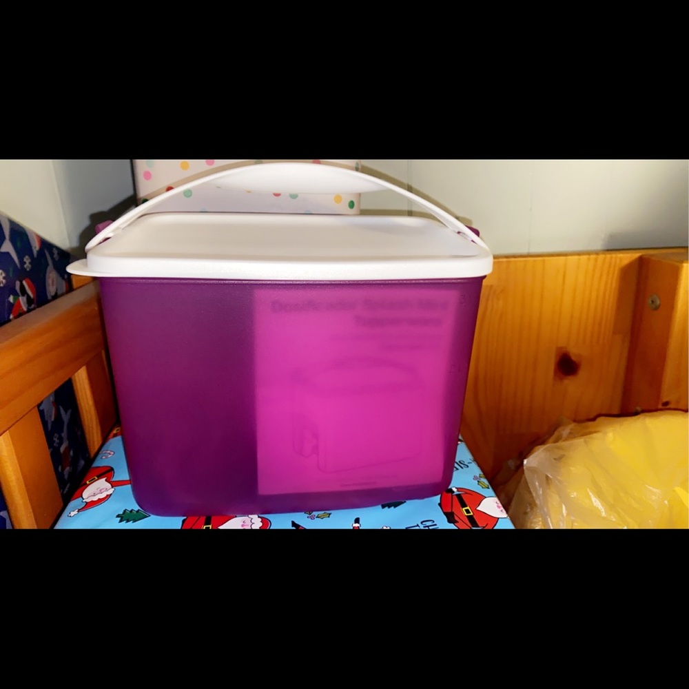 Purple water dispenser